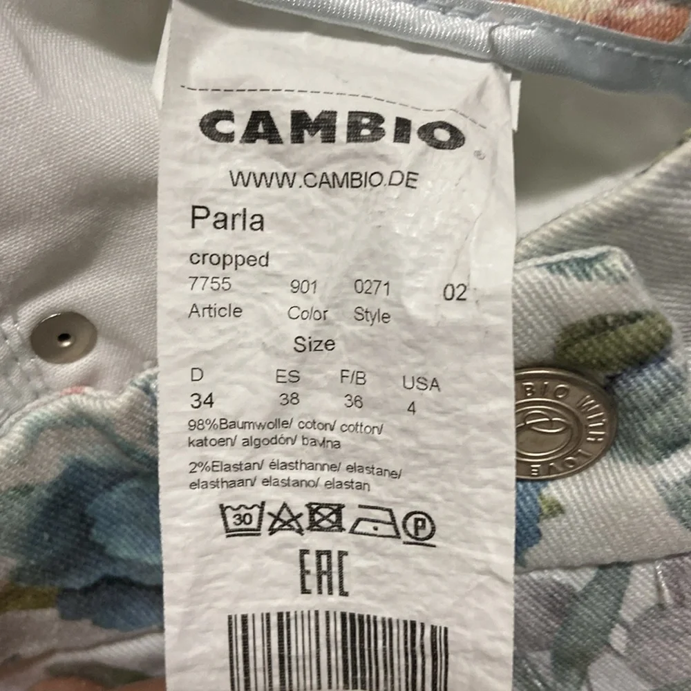 Cambio floral cropped pants - Picture 7 of 9